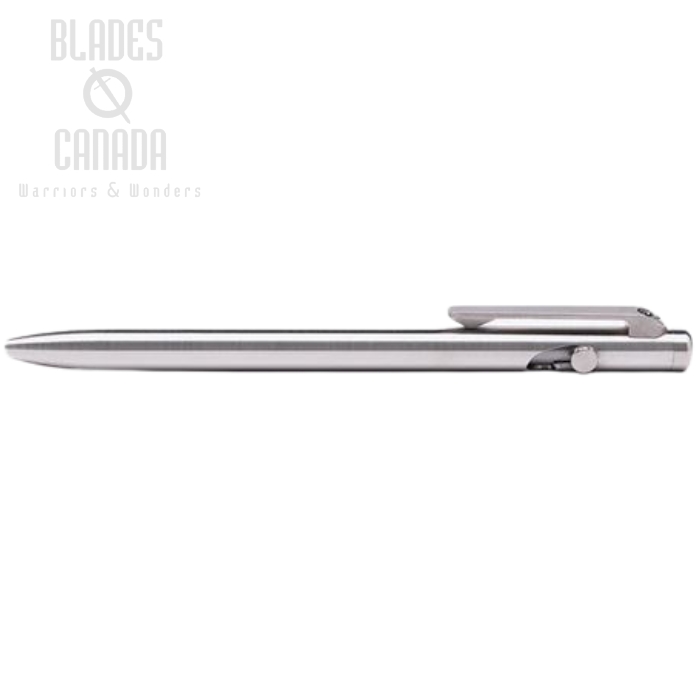 Tactile Turn Slim Bolt Action Pen Standard - Titanium (image for) Tactile Turn Slim Bolt Action Pen Standard - Titanium
